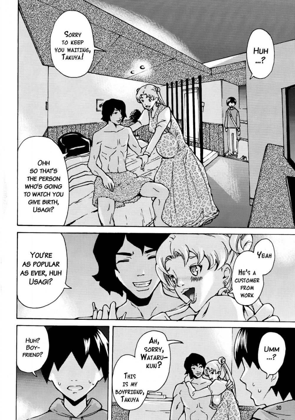 Hentai Manga Comic-Pregnant Queen Usagi Crystal-Read-29